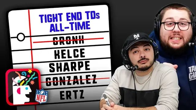 Video thumbnail for DOMINANT scoring in NFL scattergories!