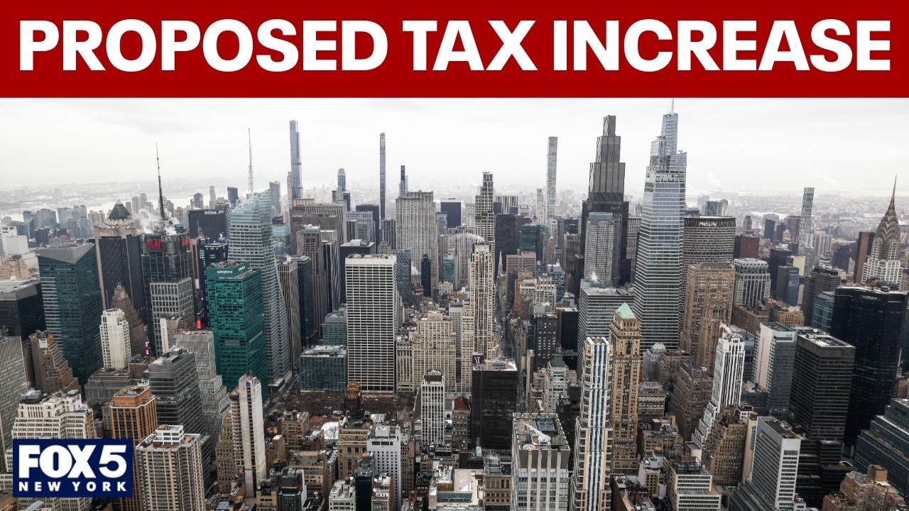 Video thumbnail for NY lawmakers propose tax increase