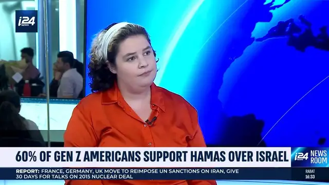 'Video thumbnail for 60% of Gen Z Americans support Hamas over Israel'