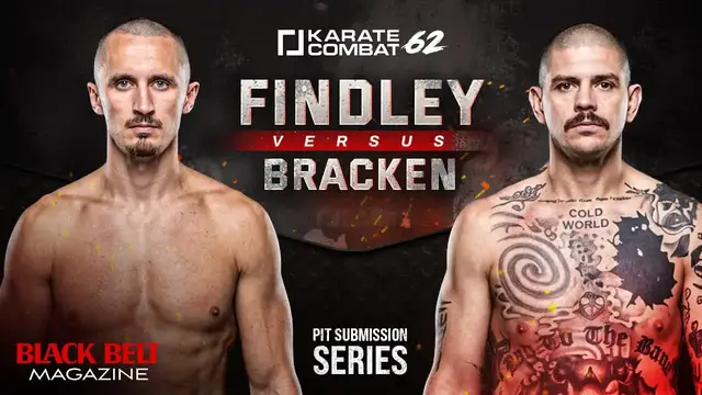 Video thumbnail for Blackbelt Magazine: William Findley vs Conor Bracken | Full Fight | Karate Combat 62