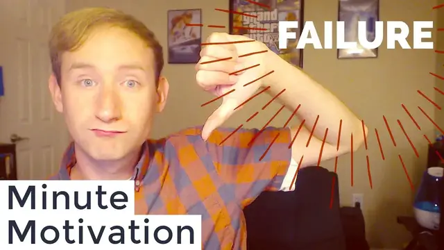 Video thumbnail for MINUTE MOTIVATION: Failure (60-Second Inspirational Video)