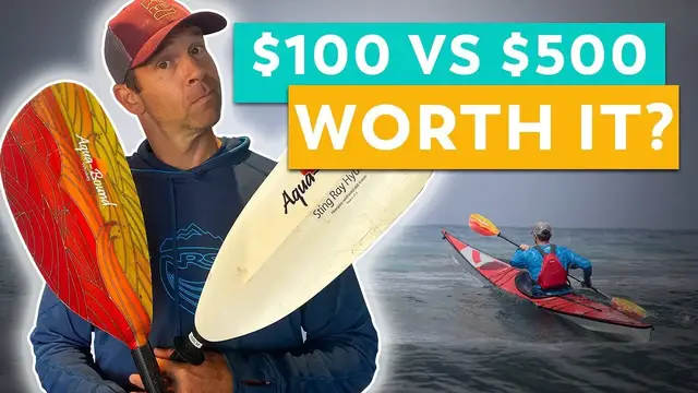 Video thumbnail for How to Choose a Kayak Paddle | $100 vs $500 Paddles