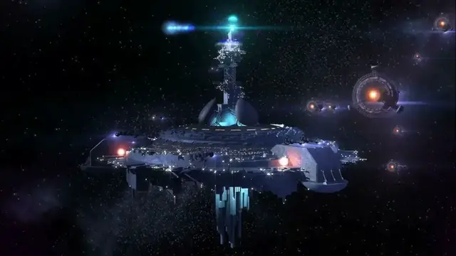 Video thumbnail for Alien Mothership UFO Near Earth  LOOP