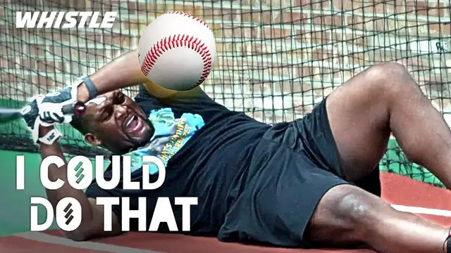 'Video thumbnail for Spice Adams Tries 250 MPH FASTBALL Challenge  | ft. Stanley Anderson'
