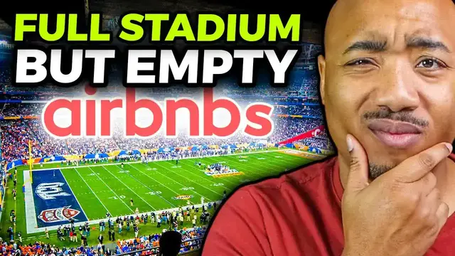 Video thumbnail for Orlando Miner: airbnb downturn! superbowl flop & short-term rental woes?