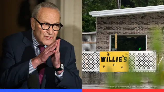 'Video thumbnail for Democrats block defense spending bill; no witnesses in crowd of 700 at deadly shooting'