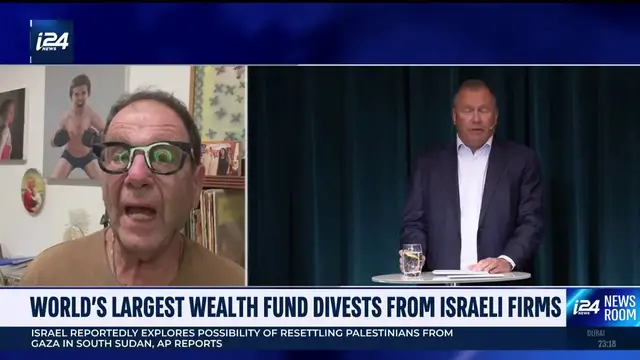 'Video thumbnail for World's largest wealth fund divests from Israeli firms'