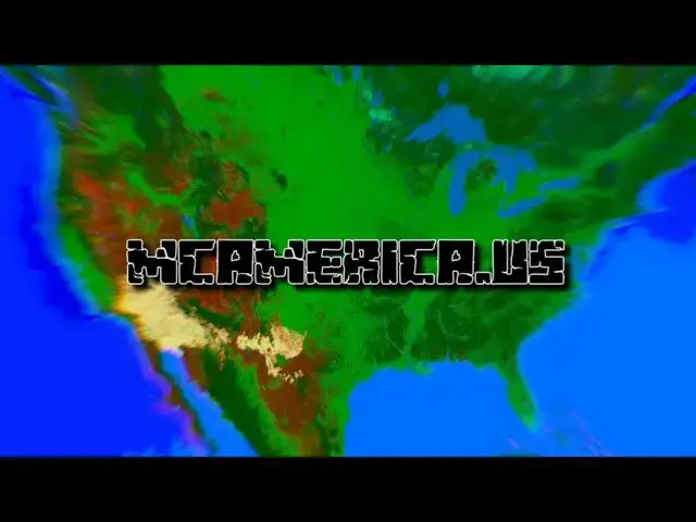 Video thumbnail for The LARGEST Minecraft America Server (MCAmerica Trailer)