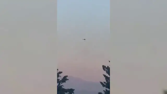 Video thumbnail for Lebanon: Lebanese Army Battles Fires After Israeli Strikes in Western Bekaa.