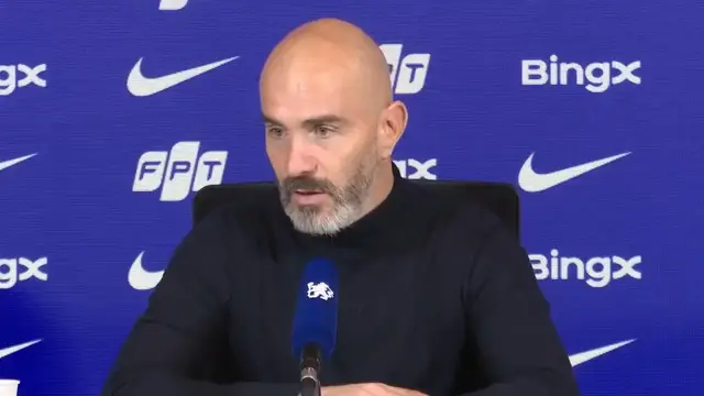 Video thumbnail for Palmer set to start as Maresca fears Essugo setback for Leeds in EPL