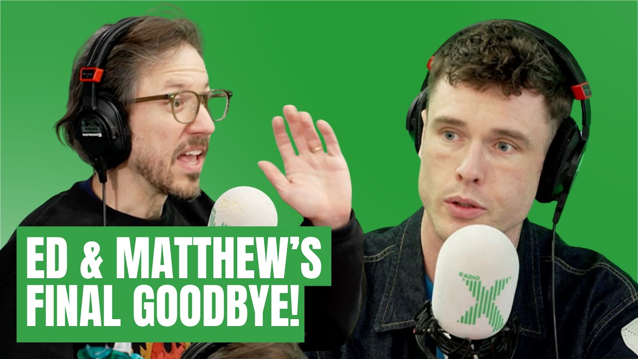Video thumbnail for Ed Gamble & Matthew Crosby say goodbye on farewell show!