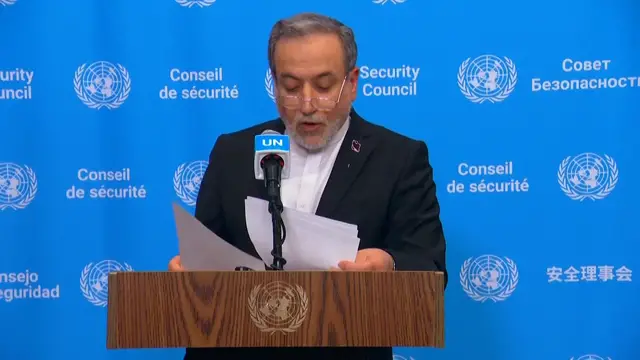 Video thumbnail for Iran to reopen Strait of Hormuz within a week if US agrees to plan