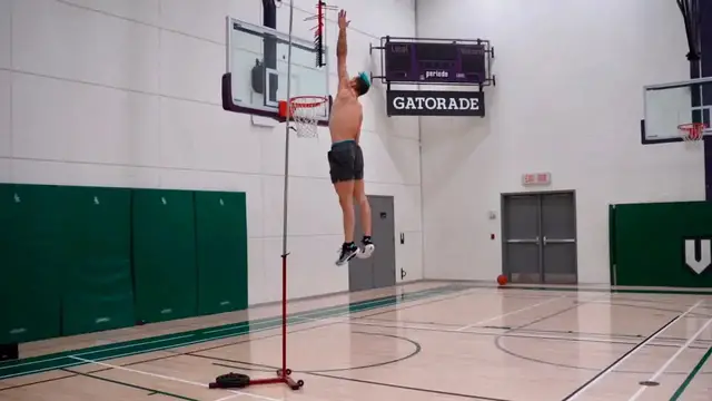 'Video thumbnail for jordan kilganon: insane vertical jump and dunk showcase'
