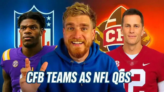'Video thumbnail for If Every College Football Team Was an NFL Quarterback'