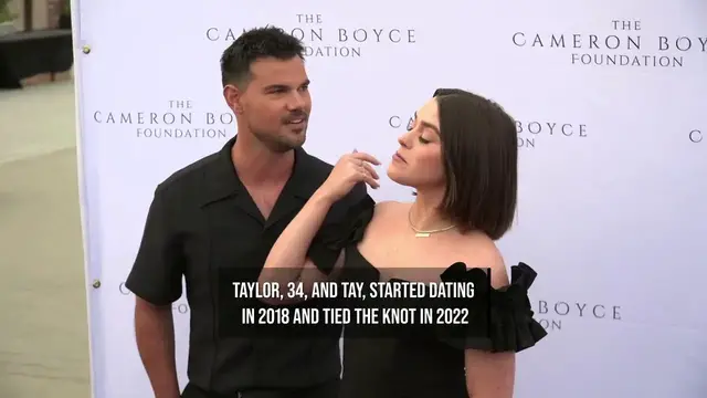 Video thumbnail for IN CASE YOU MISSED IT: Taylor and Tay Lautner welcome baby daughter.