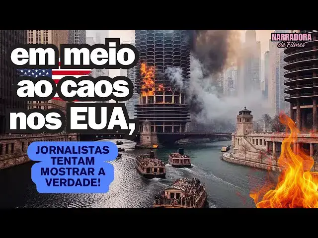 'Video thumbnail for A GUERRA CIVIL estoura nos EUA e pessoas invadem a CASA BRANCA | RECAP'