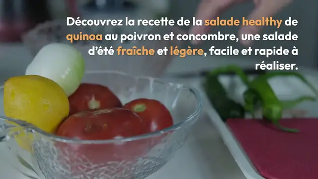 Video thumbnail for Salade Healthy de Quinoa