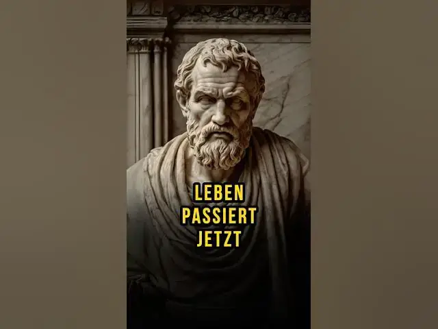 Video thumbnail for Die meisten Menschen leben nicht – sie warten.  #stoizismus