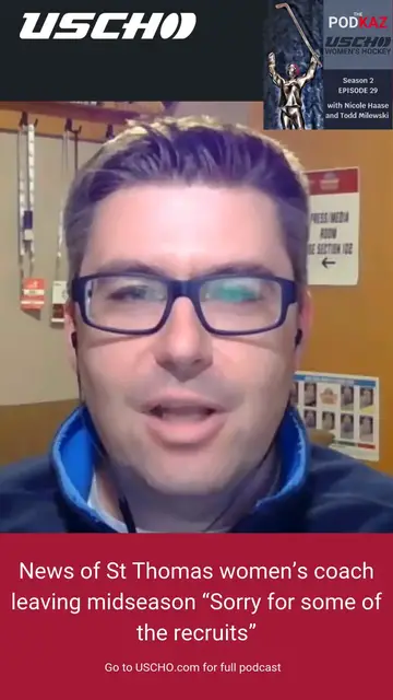Video thumbnail for News of St Thomas women's coach leaving midseason