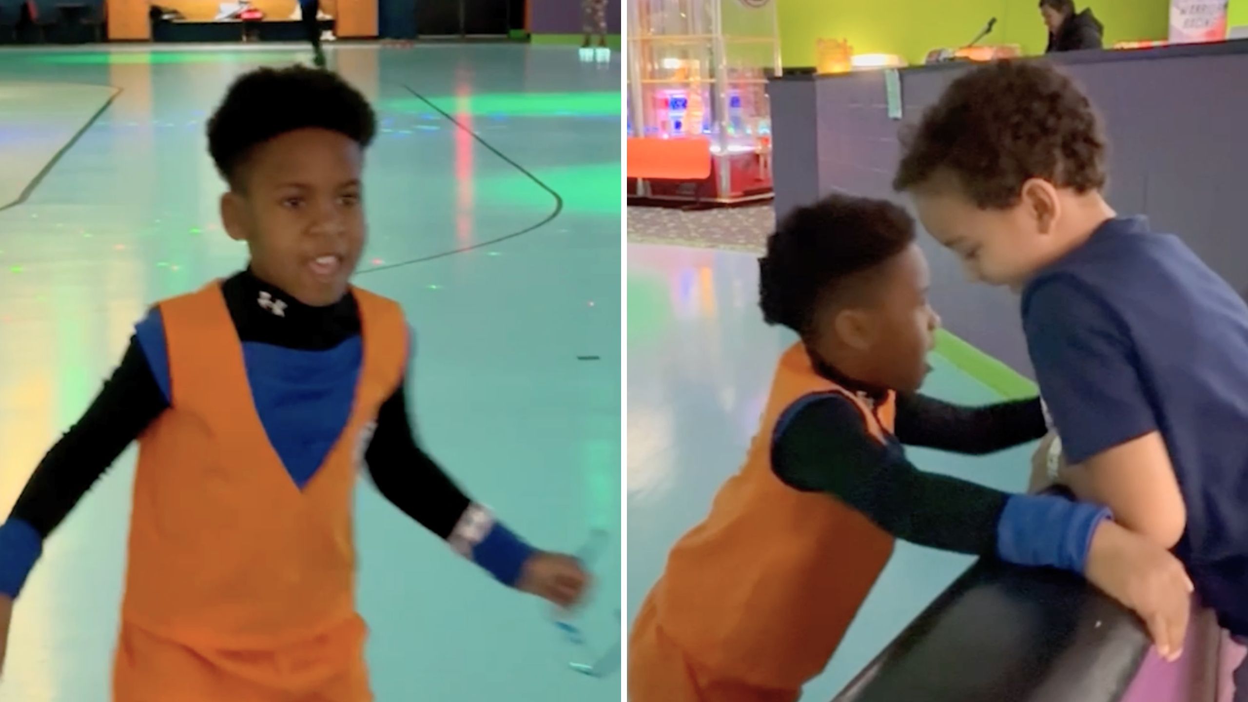 Video thumbnail for Boy With Autism Lights Up When Classmate Shows Up To Birthday Party