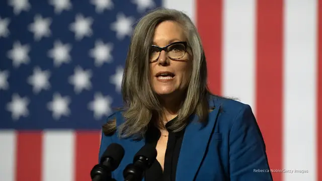 Video thumbnail for Arizona Gov. Hobbs vetoes bill banning China from owning land in state