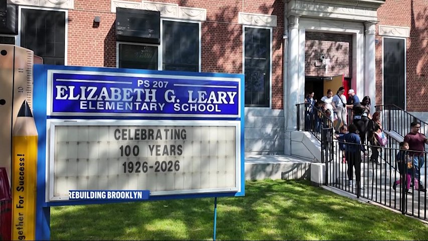 Video thumbnail for Marine Park's P.S. 207 marks 100 years with celebration connecting past and present