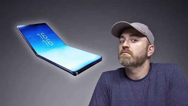 Video thumbnail for The Samsung Foldable Smartphone is Real...