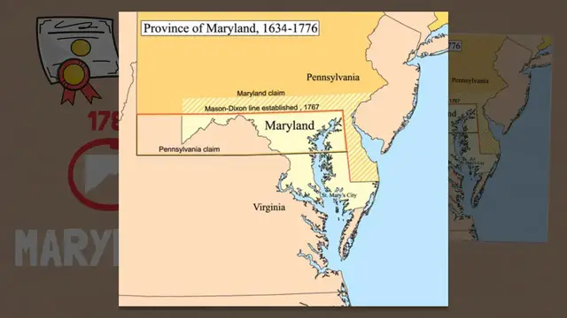 Video thumbnail for Understanding the unique shape of Maryland's borders and its panhandle