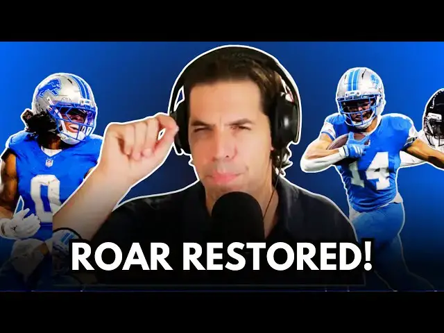 'Video thumbnail for Detroit Lions Drop 50! Why Offensive Explosion Steadied The Season | Damon Amendolara Reacts'