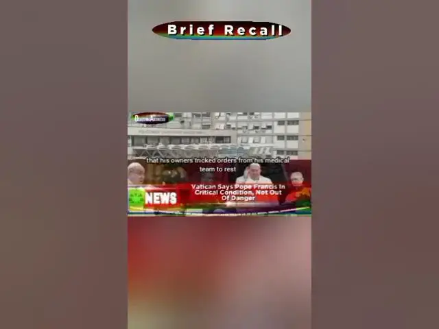 Video thumbnail for Brief Recall @12pm 23 2