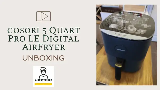 'Video thumbnail for Cosori Pro LE Series Air Fryer Unboxing [5 Quart]'