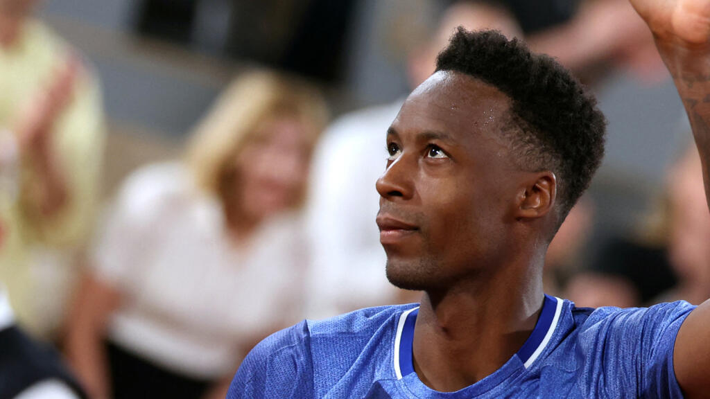 Video thumbnail for Tennis legend Gael Monfils says goodbye to French Open ahead of retirement