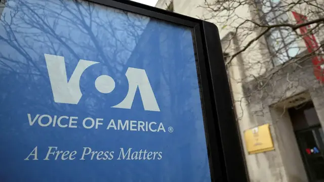 Video thumbnail for US judge halts Trump-era shutdown of government-funded radio stations