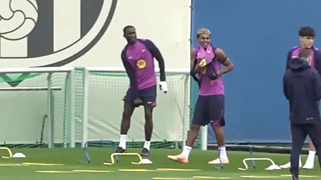 'Video thumbnail for Barcelona prepare for Celta Vigo as they look to close the gap on Real'