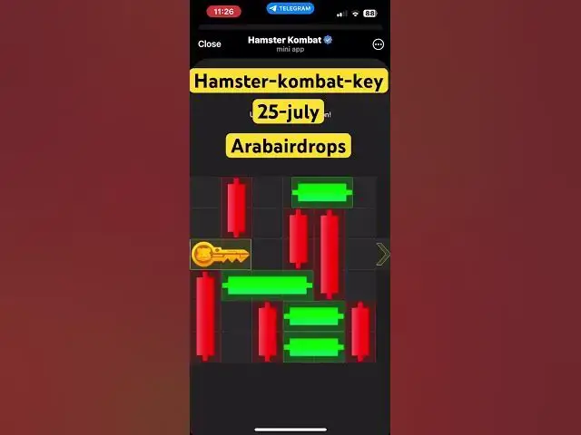 Video thumbnail for #hamsterkombatdailycombo #games #hamsterkombat #crypto #chatgpt #gaming #hamsterkombatkey