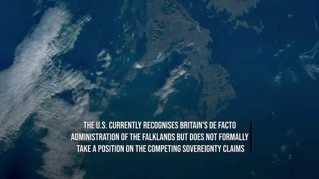 Video thumbnail for Milei Says 'Winds Of Change' Favour Argentina's Falkland Islands Claim.