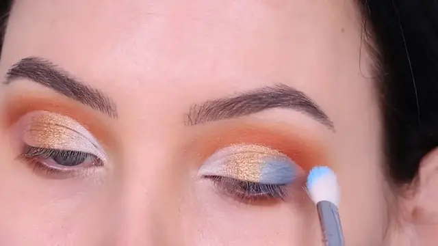 'Video thumbnail for Blue and Golden Cut Crease Tutorial | Sigma x An Knook Pro Eyeshadow Palette'