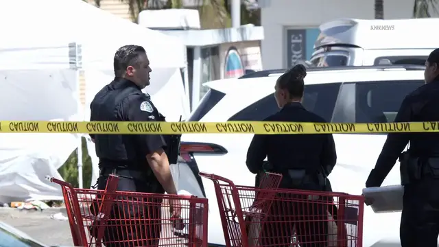 Video thumbnail for US, Los Angeles: Fairfax District Car Crashes Into Security Booth Killing 1 and Injuring 4.