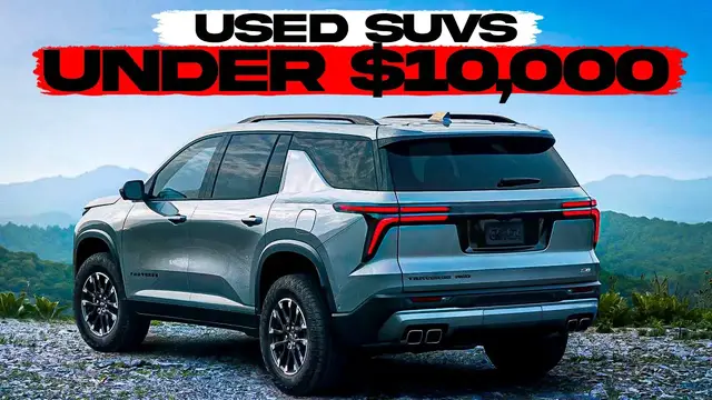Video thumbnail for 2023's Hottest Used SUVs for Sale under $10,000