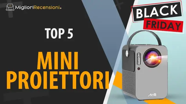 Video thumbnail for 🚩 MIGLIORE MINI PROIETTORE - Black Friday 2021 (Confronto & Guida all'acquisto)