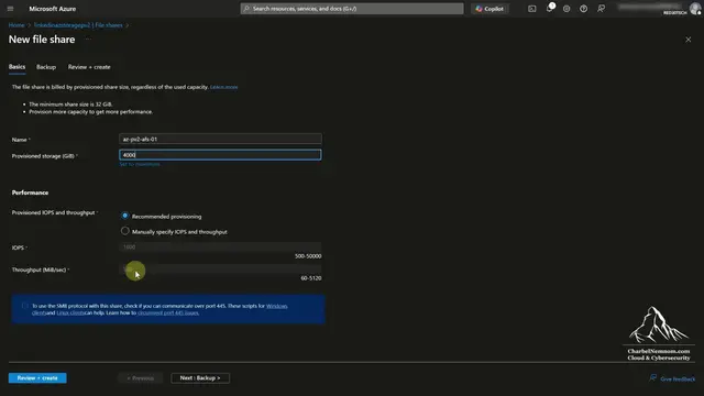 'Video thumbnail for Azure Files Provisioned v2'