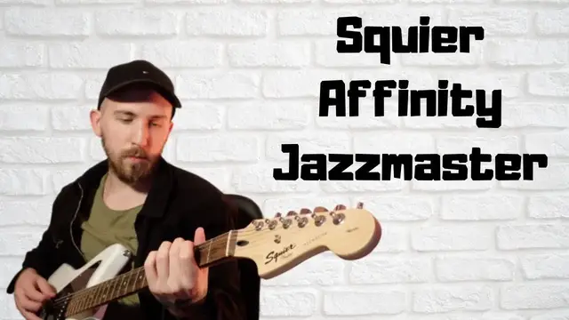 Video thumbnail for Squier Affinity Jazzmaster HH - Review