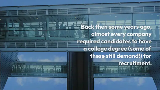 Video thumbnail for Top 15 Companies That Don’t Require a College Degree