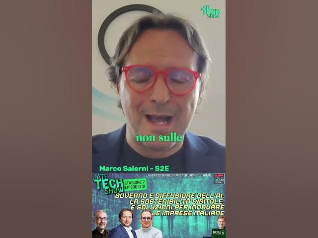 Video thumbnail for Marco Salerni di S2E al #LateTechShow