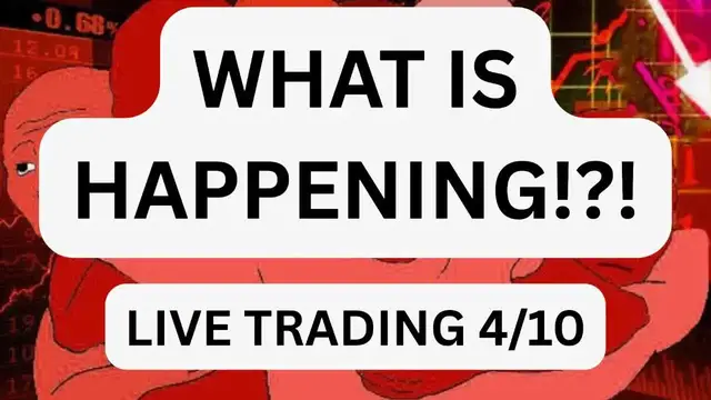 Video thumbnail for STOCK MARKET DOWN BIG AFTER ONE OF BEST DAYS EVER | LIVE TRADING