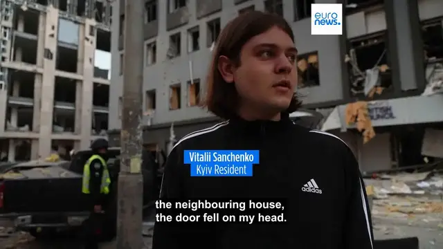 'Video thumbnail for At least 17 killed and dozens injured in major Russian attack on Ukraine's capital Kyiv'