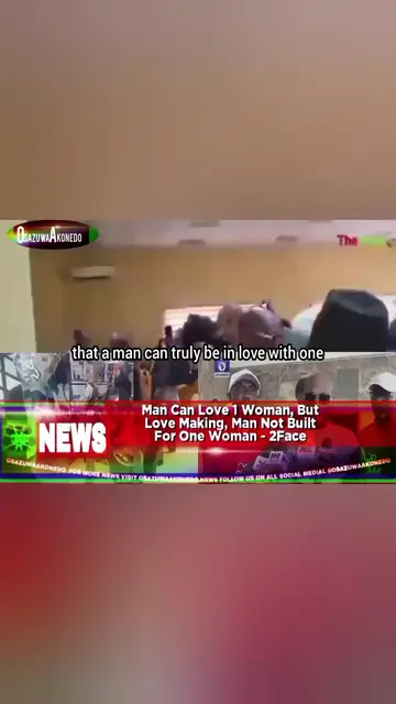 Video thumbnail for Man Can Love 1 Woman, But Love Making, Man Not Built For One Woman - 2Face