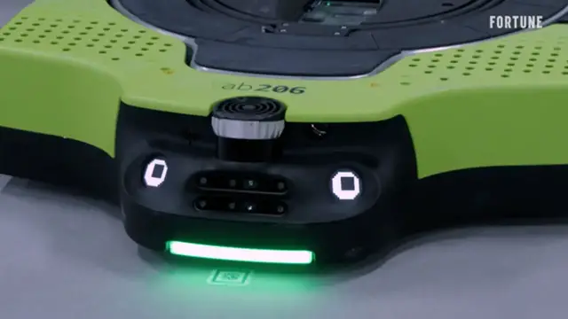 'Video thumbnail for Inside the facility where Amazon is testing its multibillion-dollar robotics fleet'