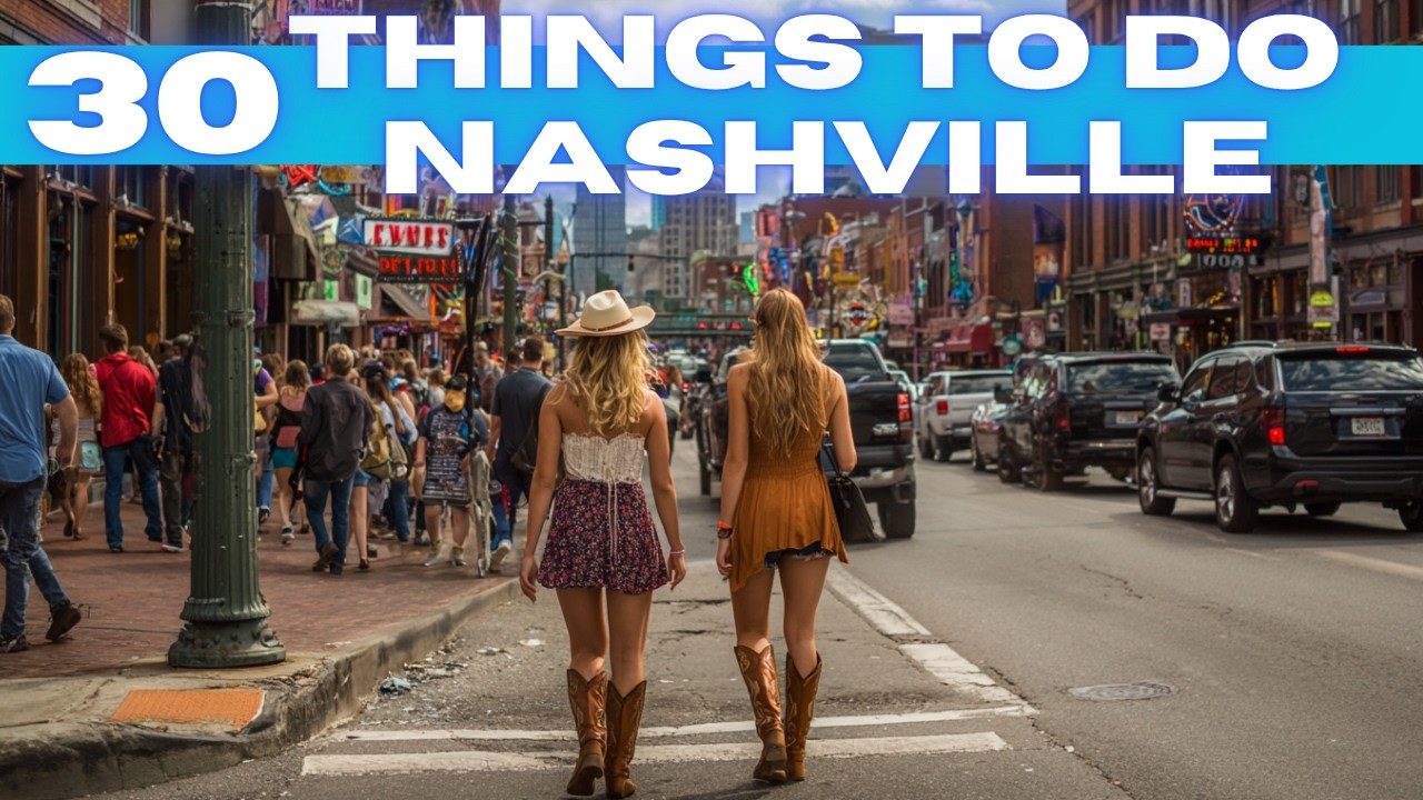 Video thumbnail for Best Things To Do in Nashville Tennessee 2026 4K