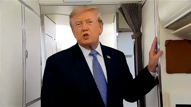 Video thumbnail for Trump pauses ‘massive attack’ on Iran, says new talks to begin